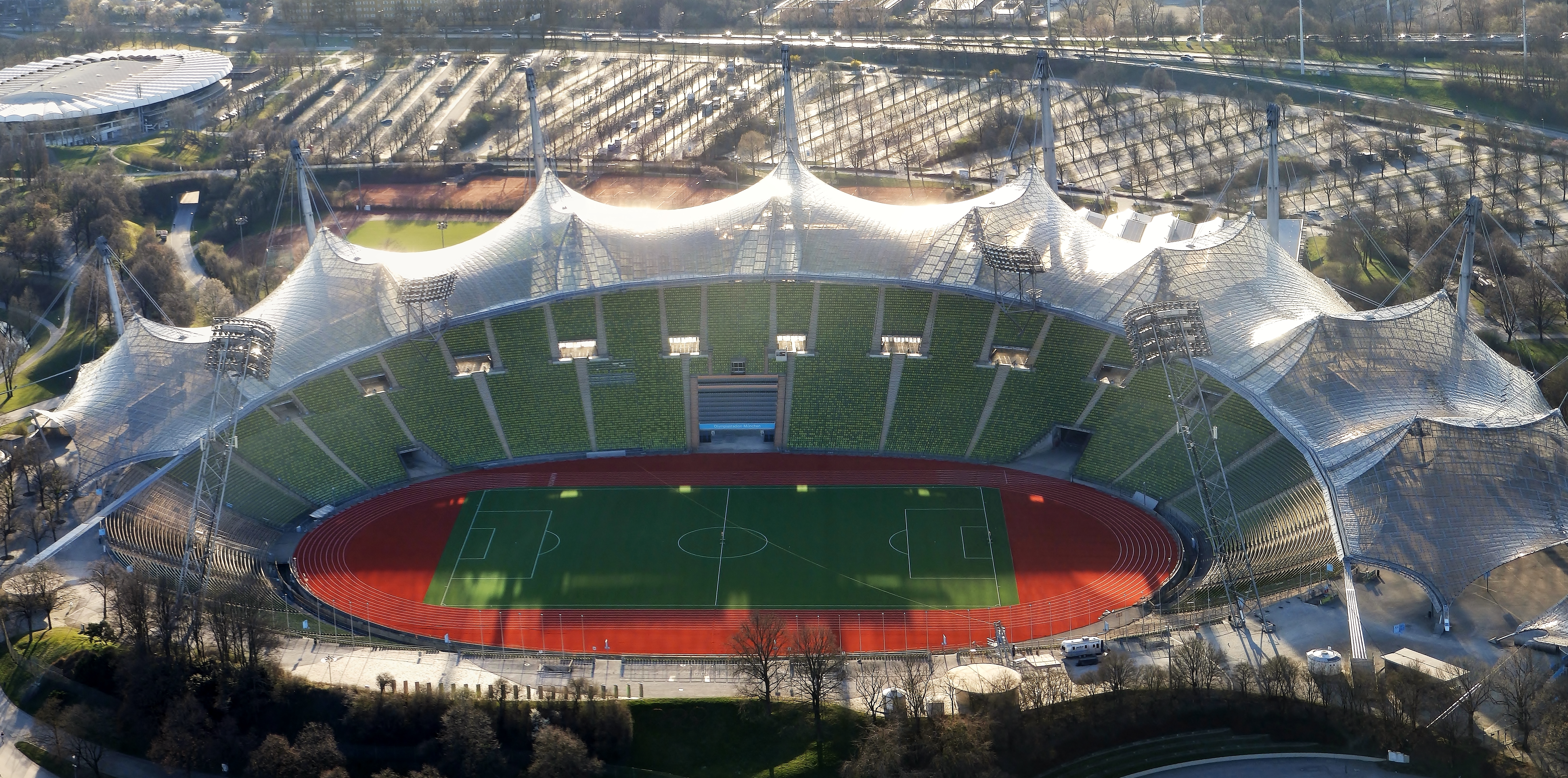 Teil des Münchner Olympiastadions