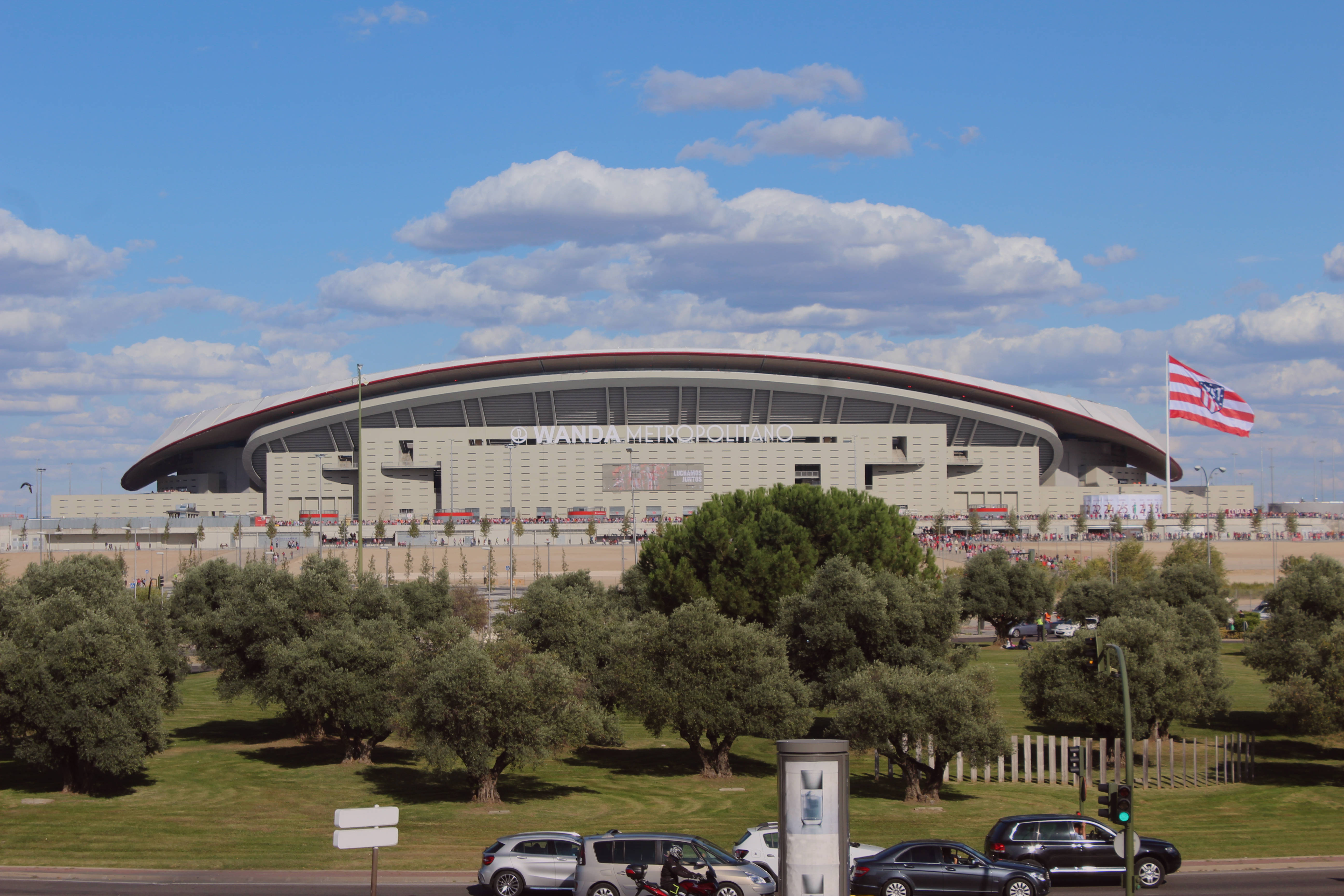 馬德里大都會球場(Wanda Metropolitano;2019 歐冠決賽場地;非本場賽事現場圖)